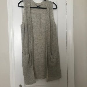 Lucky Brand Sweater Vest Duster